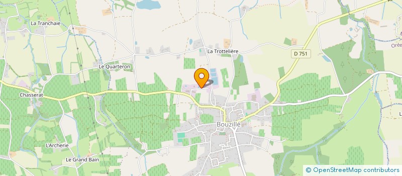 localisation de l'entreprise CHERGUI  OREE-D'ANJOU