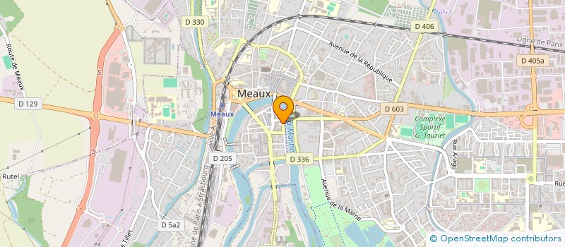 localisation de l'entreprise CHERIDECO à MEAUX
