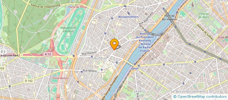 localisation de l'entreprise CHERIE HD  PARIS