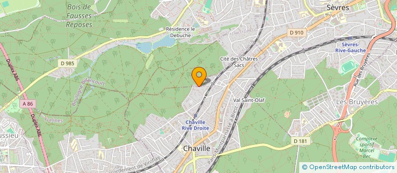 localisation de l'entreprise CHERIE PARIS à CHAVILLE