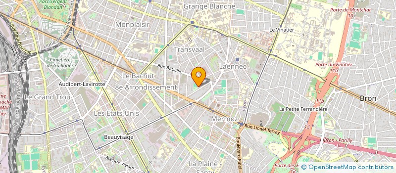 localisation de l'entreprise CHERIF ETANCHEITE ISOLATION  LYON