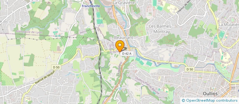 localisation de l'entreprise CHERIF MOURAD  SAINTE-FOY-LES-LYON