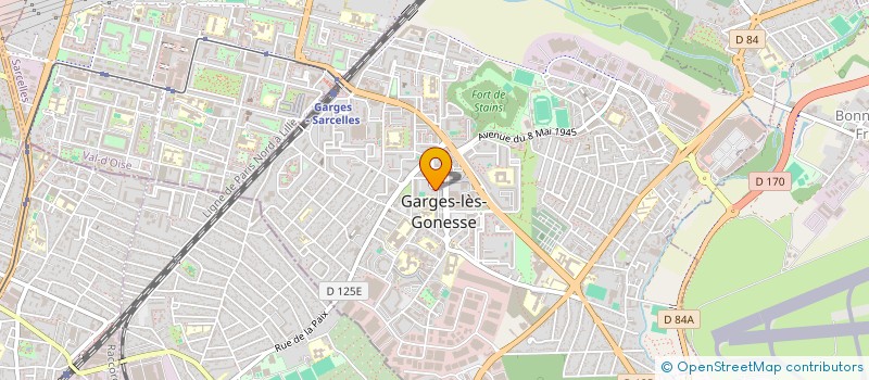 localisation de l'entreprise CHERIF PRESTIGE  GARGES LES GONESSE