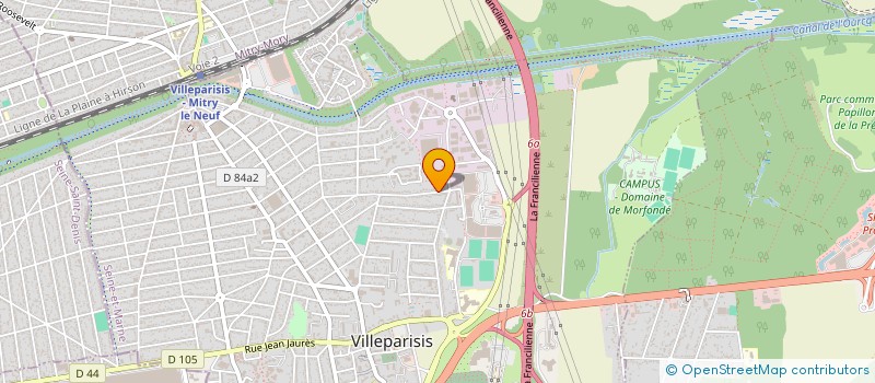 localisation de l'entreprise CHERIFA IMMO  VILLEPARISIS