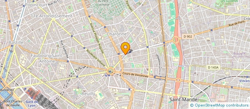 localisation de l'entreprise CHERIFI AHMED IOUDARENE AHMED  PARIS