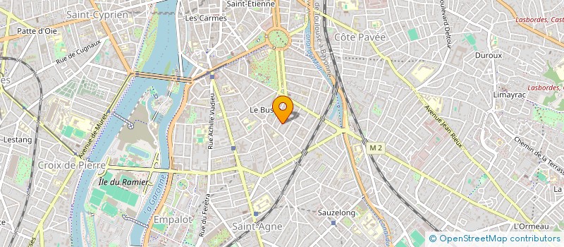 localisation de l'entreprise CHERIGNY DURAND à TOULOUSE