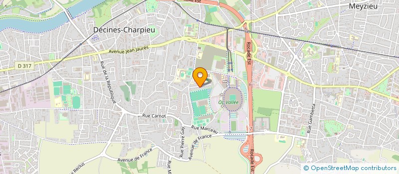 localisation de l'entreprise CHERIN IMMOBILIER  DECINES-CHARPIEU