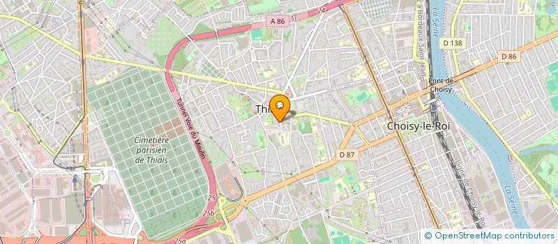 localisation de l'entreprise CHERINE PARIS  THIAIS