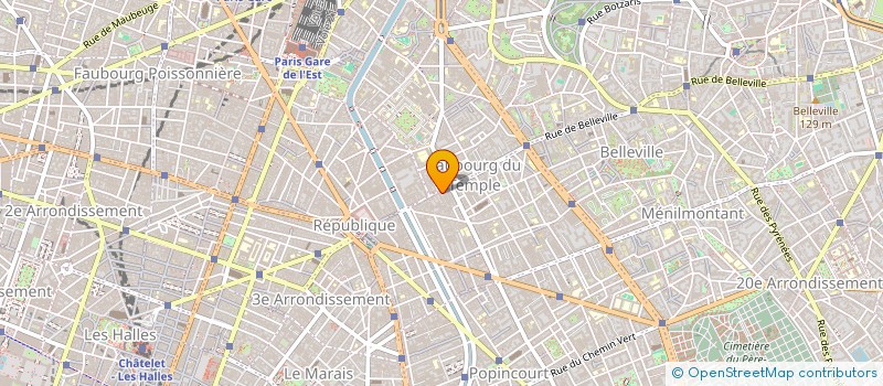 localisation de l'entreprise CHERISE  PARIS