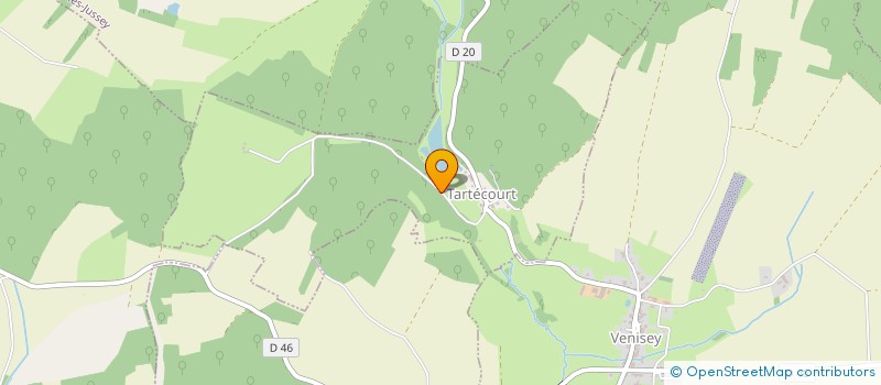 localisation de l'entreprise CHERLIEU  TARTECOURT