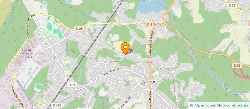 localisation de l'entreprise CHERLIGA à TARNOS