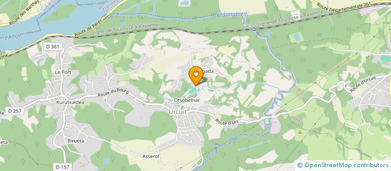 localisation de l'entreprise CHEROKEE  URCUIT