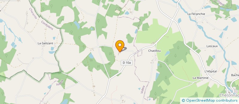 localisation de l'entreprise CHEROLAPAP à CHERONNAC