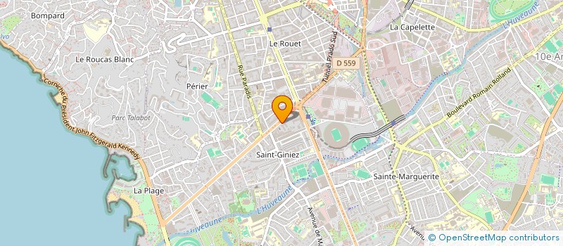 localisation de l'entreprise CHERON à MARSEILLE