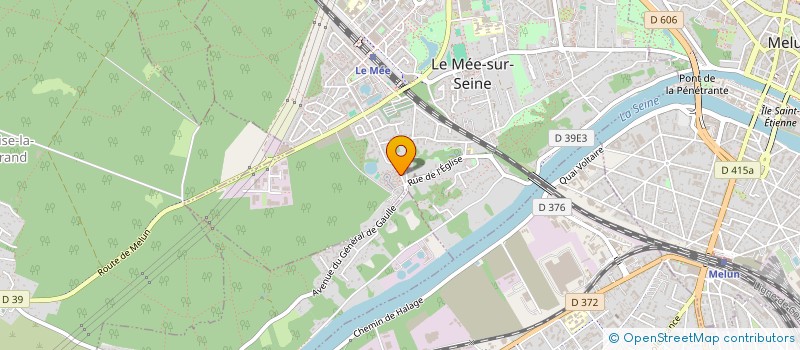 localisation de l'entreprise CHERON OLIVIER ET ROHOU GLADYS  LE MEE-SUR-SEINE