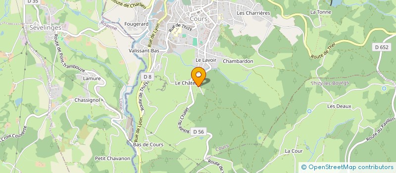 localisation de l'entreprise CHERPINVEST  COURS