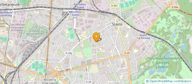 localisation de l'entreprise CHERQUI HOLDING à STAINS