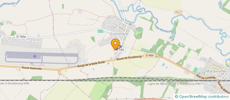 localisation de l'entreprise CHERRIERE  CROISMARE