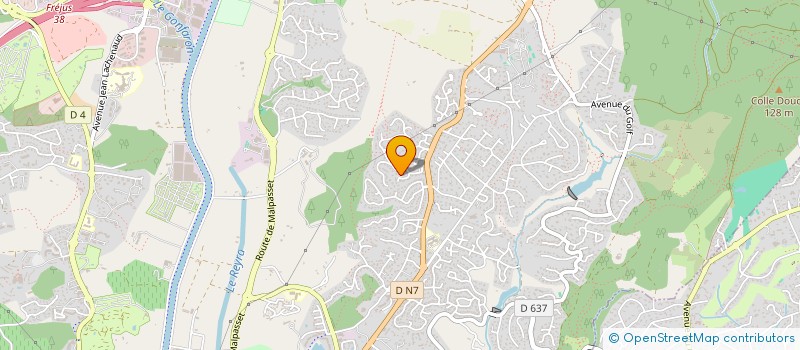 localisation de l'entreprise CHERRY BOUTIQUE à FREJUS