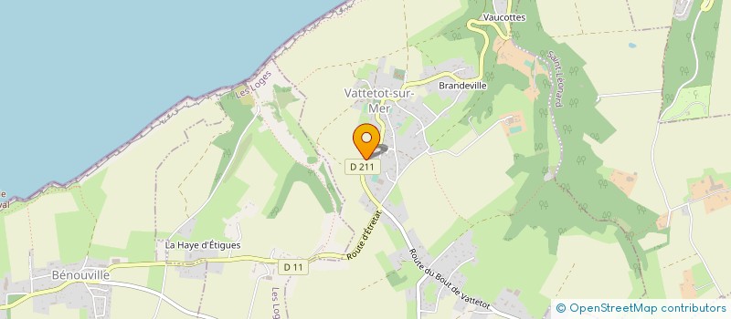 localisation de l'entreprise CHERRY DARLING  VATTETOT-SUR-MER