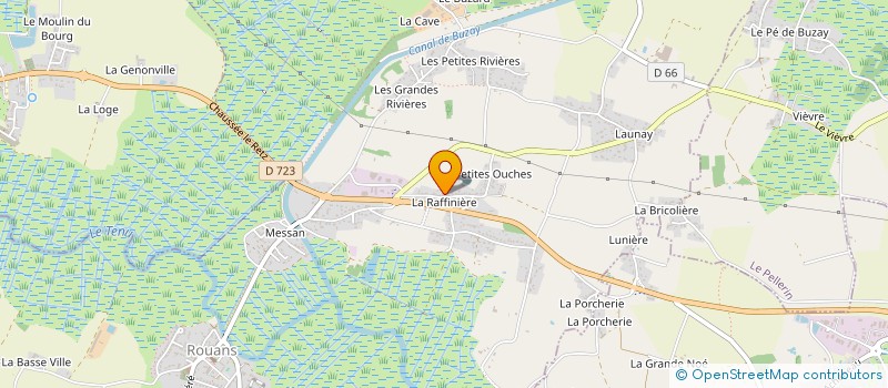 localisation de l'entreprise CHERRY FIZZ à ROUANS