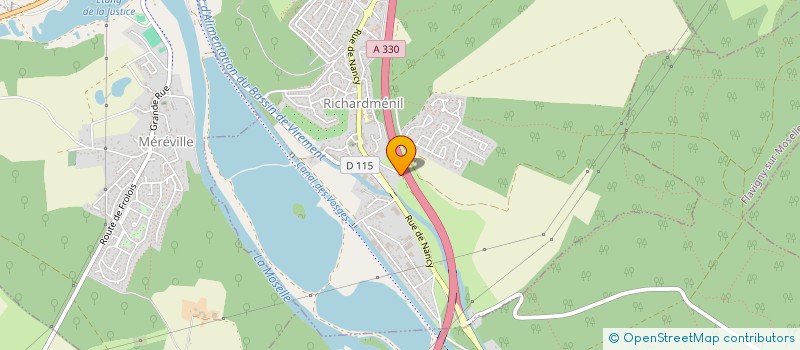 localisation de l'entreprise CHERS CHAIX  RICHARDMENIL