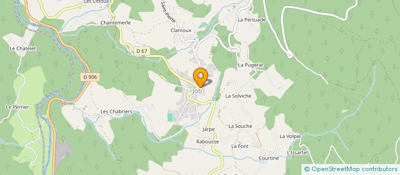 localisation de l'entreprise CHERU PAIN  JOB