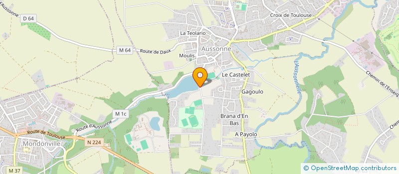 localisation de l'entreprise CHERUBIN INVEST à AUSSONNE