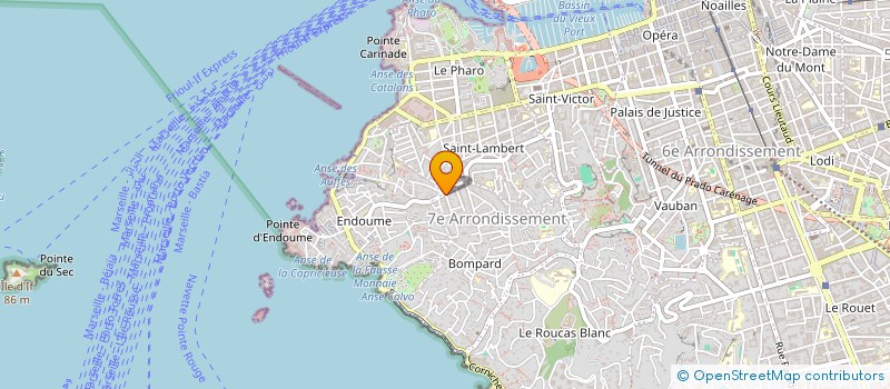 localisation de l'entreprise CHERUBINI à MARSEILLE
