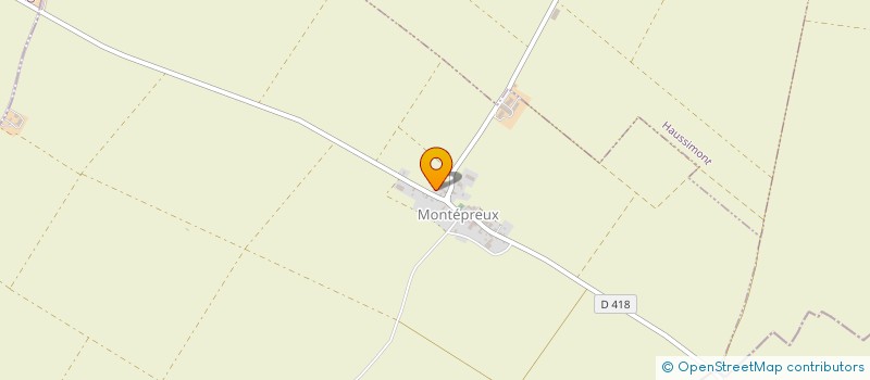 localisation de l'entreprise CHERUBINS EDITIONS  MONTEPREUX