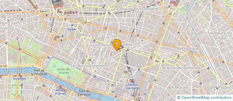 localisation de l'entreprise CHERUIT à PARIS