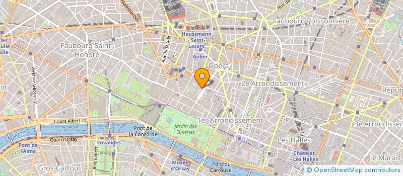 localisation de l'entreprise CHERUIT à PARIS