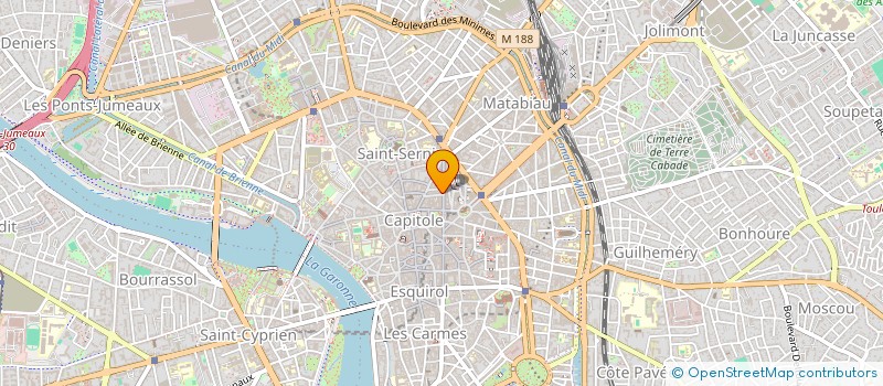localisation de l'entreprise CHERVET BAJOL PARANT à TOULOUSE