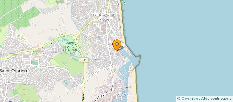 localisation de l'entreprise CHERY  SAINT-CYPRIEN
