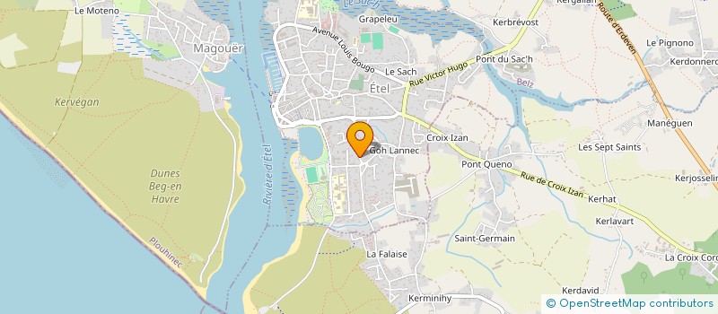 localisation de l'entreprise CHERY BILLAULT HOLDING SAS  PLOUHARNEL