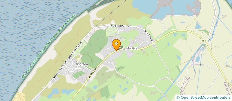 localisation de l'entreprise CHES CAYTEUX à CAYEUX-SUR-MER
