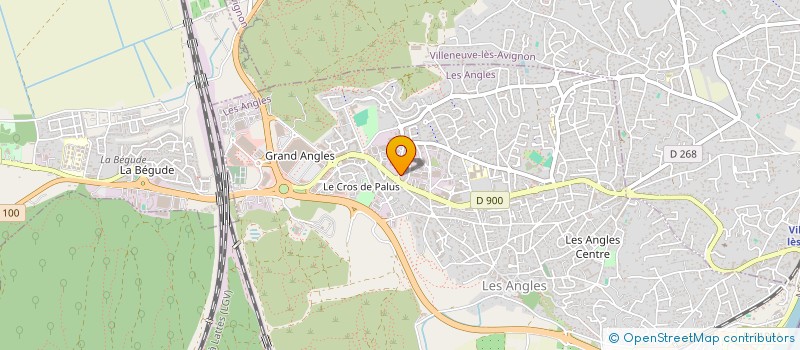 localisation de l'entreprise CHESMAD à LES ANGLES