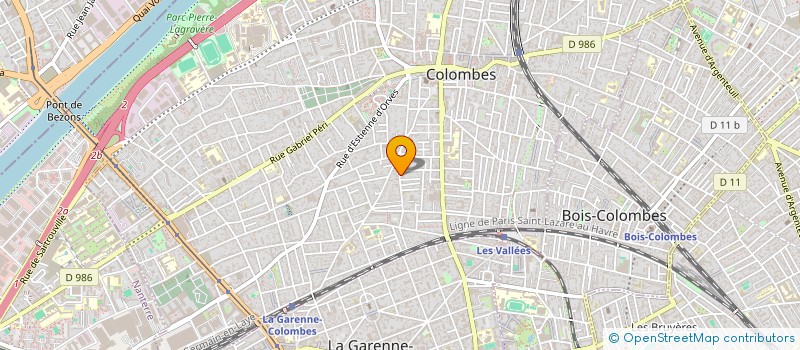 localisation de l'entreprise CHESNAIS - GOBILLOT à COLOMBES