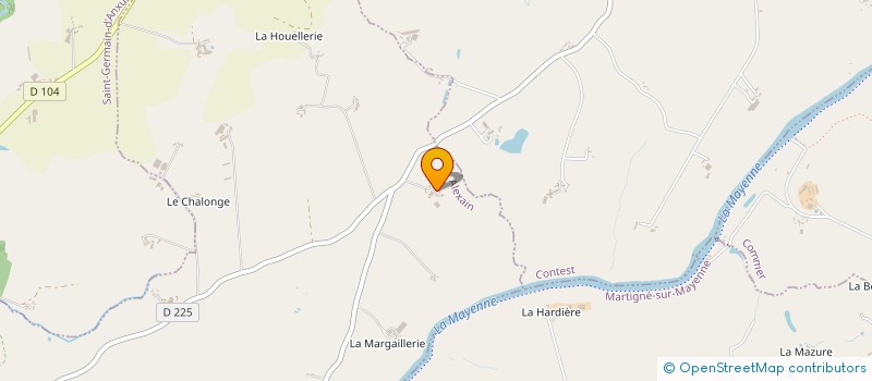 localisation de l'entreprise CHESNEAU  ALEXAIN