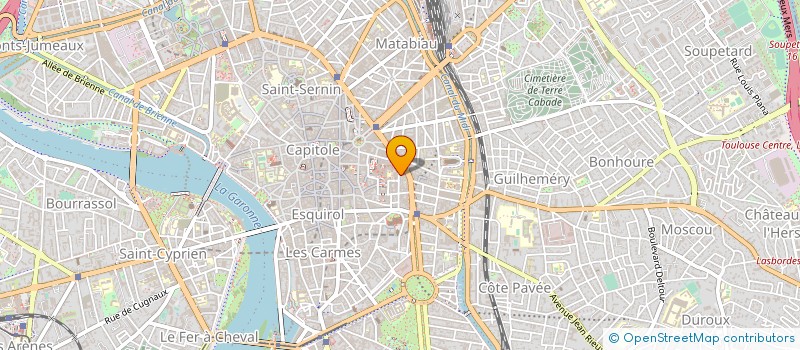 localisation de l'entreprise CHESNELONG - RIVIERE - DORMIN - SOULEILLAN, NOTAIRES à TOULOUSE