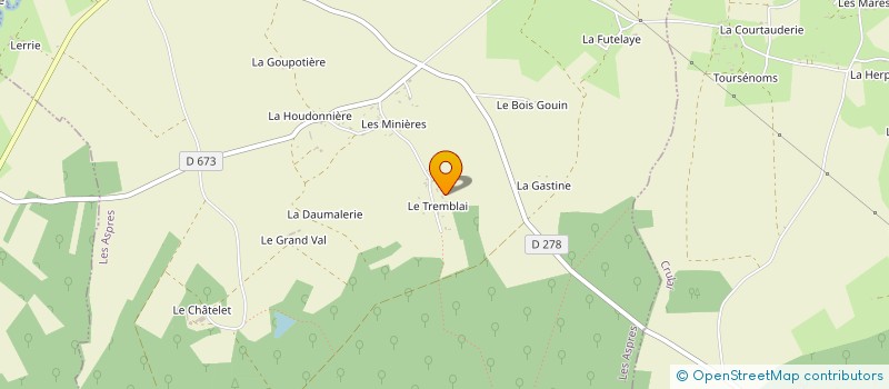 localisation de l'entreprise CHESNOT HERVE à LES ASPRES