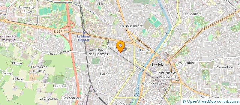localisation de l'entreprise CHESS BAR LE MANS  LE MANS