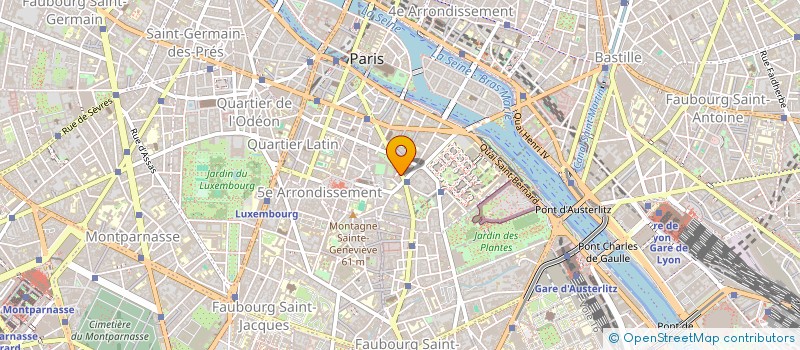 localisation de l'entreprise CHESS IN BLUE à PARIS