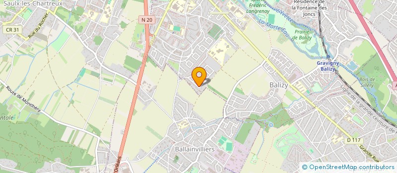 localisation de l'entreprise CHESST à LONGJUMEAU