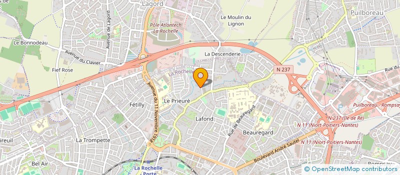 localisation de l'entreprise CHESTER  LA ROCHELLE