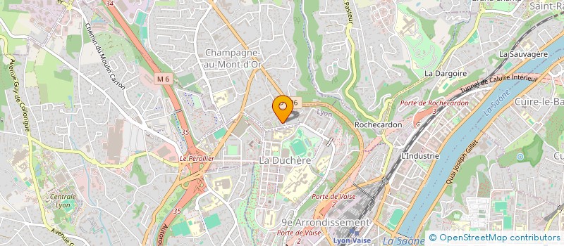 localisation de l'entreprise CHESTRIZ TECH à CHAMPAGNE-AU-MONT-D'OR