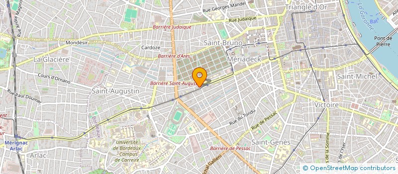 localisation de l'entreprise CHET BAKER à BORDEAUX