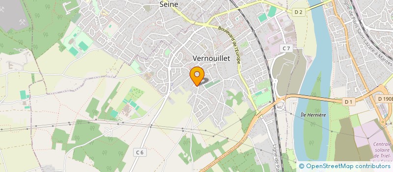 localisation de l'entreprise CHETANCINE SPORT COMMUNICATION à VERNOUILLET
