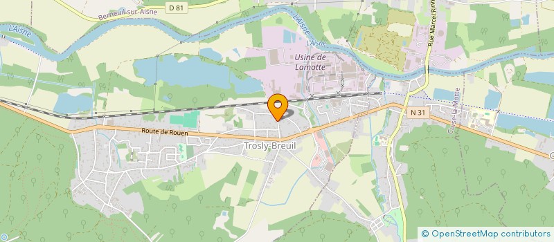 localisation de l'entreprise CHETBRO  PIERREFONDS