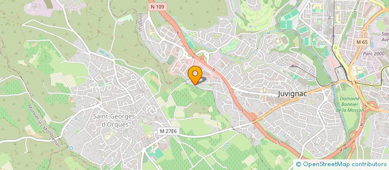 localisation de l'entreprise CHETCE  JUVIGNAC